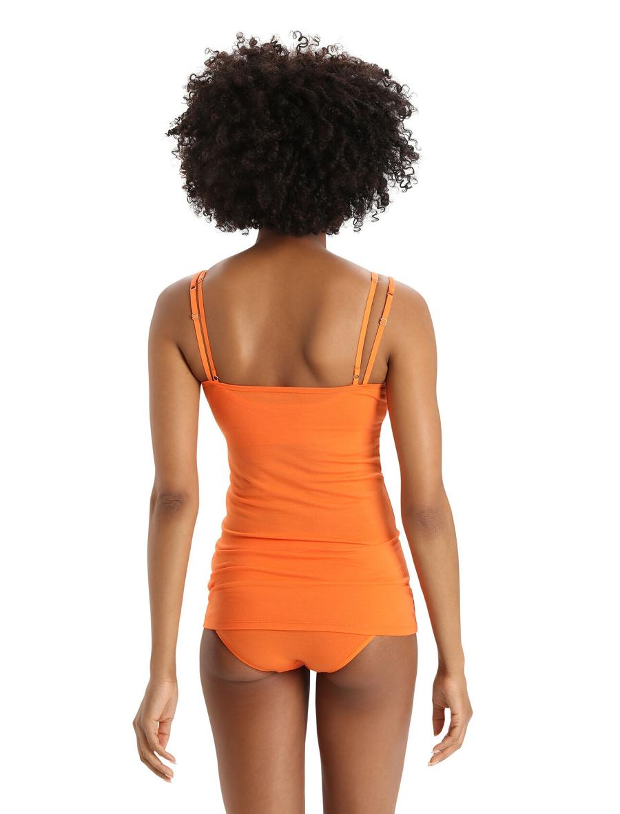 Women's Icebreaker Merino Siren Cami Singlet Underwear Flash | CA 1251DFMN